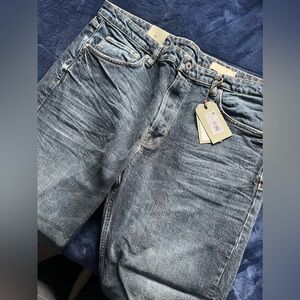AllSaints NWT Jack Relaxed Tapered Men's Jeans Size 36 Denim